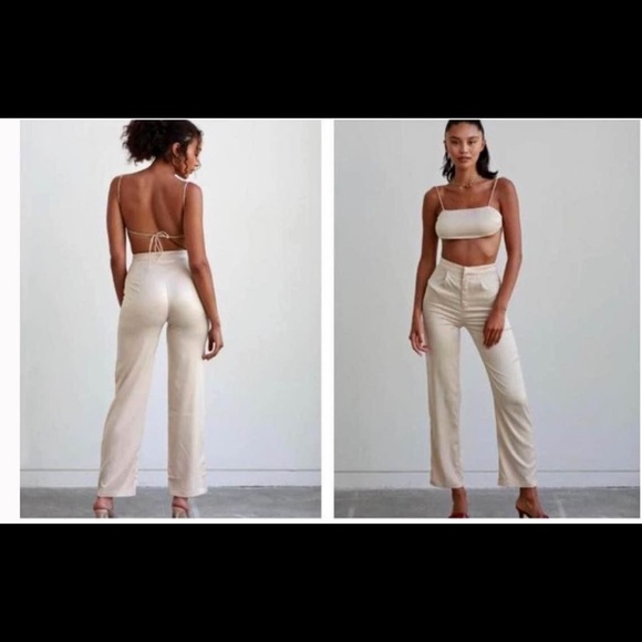 437 Silk Set - Large top, small bottoms - Picture 1 of 3